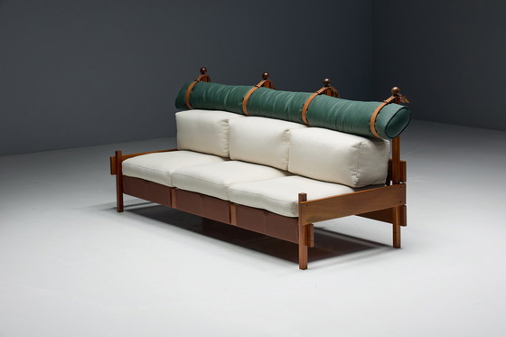 Image 1 of Dreisitziges Sofa "Tonico" von Sergio Rodrigues, Brasilien, 1963