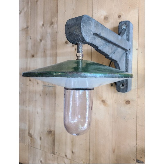 Image 1 of Industrielle Wandlampe mit Betonarmen, 1923