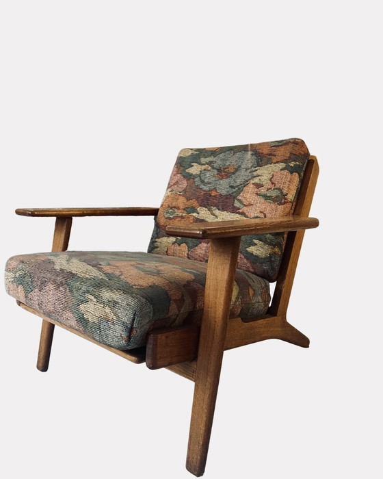 Image 1 of Original Sessel Modell Ge-290 Von Hans J. Wegner Für Getama, Dänemark, 1960Er