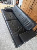 Rolf Benz Leder Couch 644