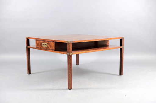 Dänischer Vintage Raucher Couchtisch, 1960er