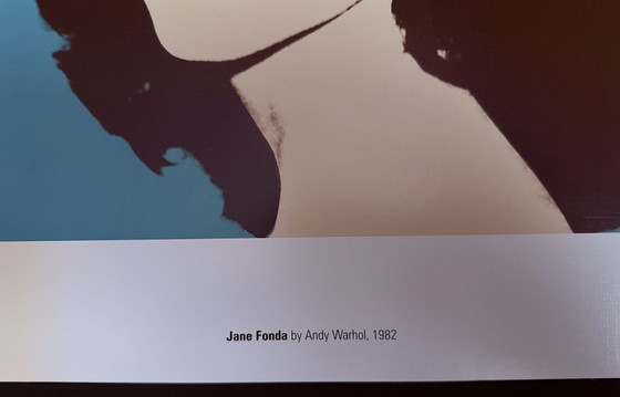 Image 1 of Andy Warhol: "Jane Fonda, 1982".  ©2007 Andy Warhol Foundation For The Visual Arts, New York.