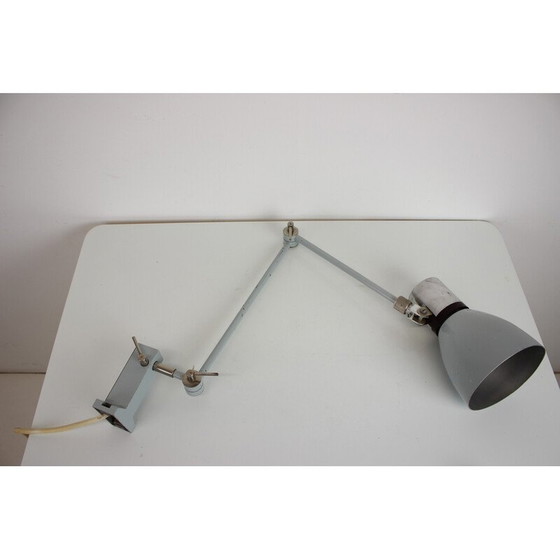 Image 1 of Vintage verstellbare Tischlampe, Tschechoslowakei 1950
