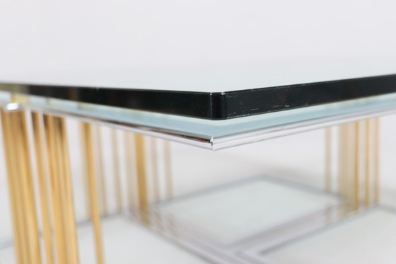 Image 1 of Coffee Table/ Tisch Mit Vier Satztischen Von Rolf Benz, Hollywood Regency, 1980Er Jahre