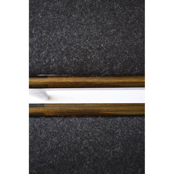 Image 1 of Satz von 4 Esszimmerstühlen aus Filz und Nussbaumholz von Erik Buch für O.D. Møbler, Dänemark 1960er Jahre