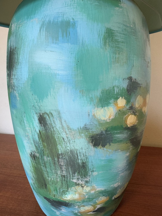 Image 1 of Lampe Louis Drimmer "Nympheas" 80er Jahre