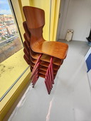 6x Obo Eromes Wijchen Esszimmerstuhl