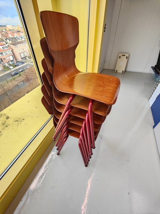 6x Obo Eromes Wijchen Esszimmerstuhl