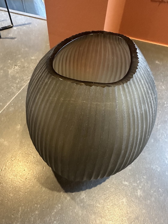 Image 1 of Guax Vase - Nagaa M - Indigo rauchgrau