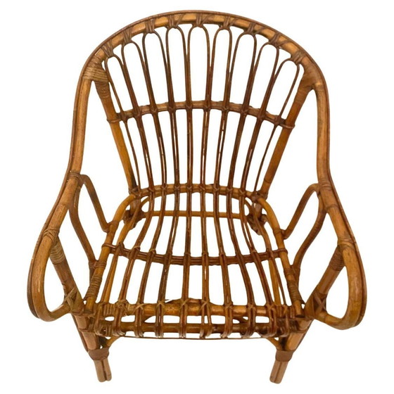 Image 1 of 1X Bambus und Rattan Lounge Set, Italien 1960