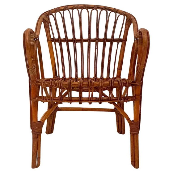 Image 1 of 1X Bambus und Rattan Lounge Set, Italien 1960