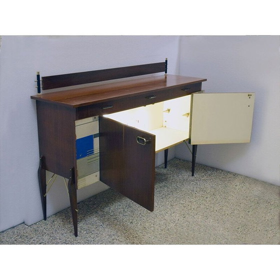 Image 1 of Antike Anrichte, dekoriert von der Società Compensati Curvati, 1950