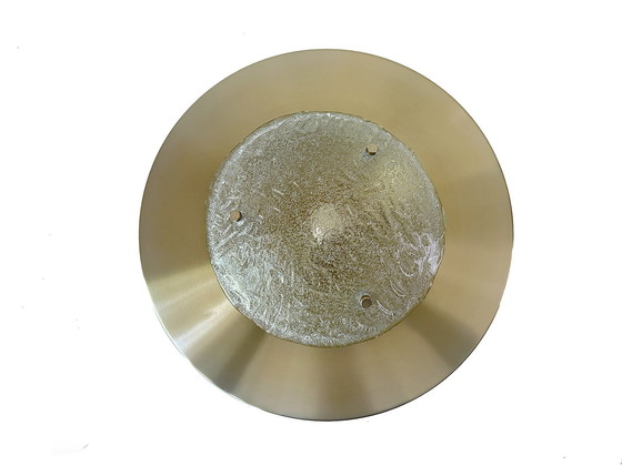 Image 1 of Große Vintage-Deckenleuchte mit Glas