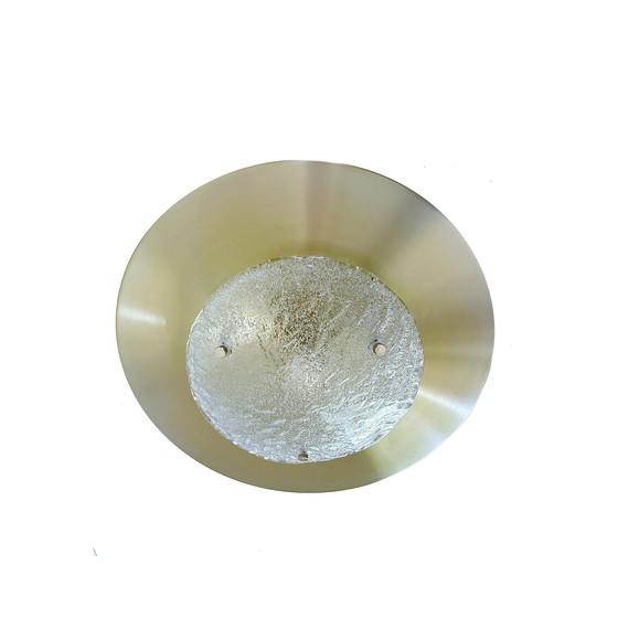 Image 1 of Große Vintage-Deckenleuchte mit Glas