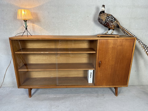 Image 1 of Vintage Herbert Elsibb Bücherregal / Vitrine (Dänemark)