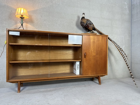 Image 1 of Vintage Herbert Elsibb Bücherregal / Vitrine (Dänemark)