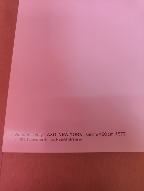 Image 1 of 3x Originale von Victor Vasarely – Original-Heliogravur