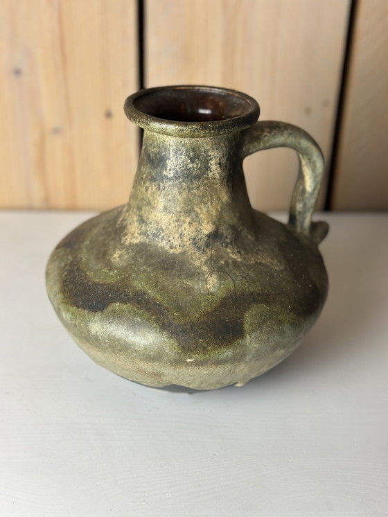 Image 1 of Ruscha Art Fat Lava Vase, Westdeutschland