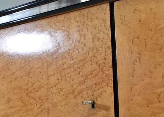 Image 1 of Osvaldo und Gaetano Borsani 'Vier Jahreszeiten' Art-Deco Anrichte, Italien - um 1930