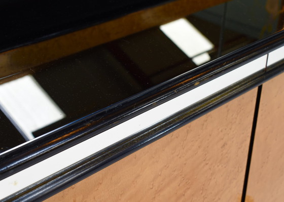 Image 1 of Osvaldo und Gaetano Borsani 'Vier Jahreszeiten' Art-Deco Anrichte, Italien - um 1930