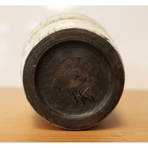 Vintage-Keramikvase von Wilhelm und Ingeburg Von Der Trenck, Deutschland 1960