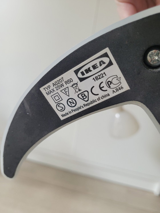 Image 1 of 6x Ikea Mörker Knut und Marianne Hagberg Schreibtischlampe