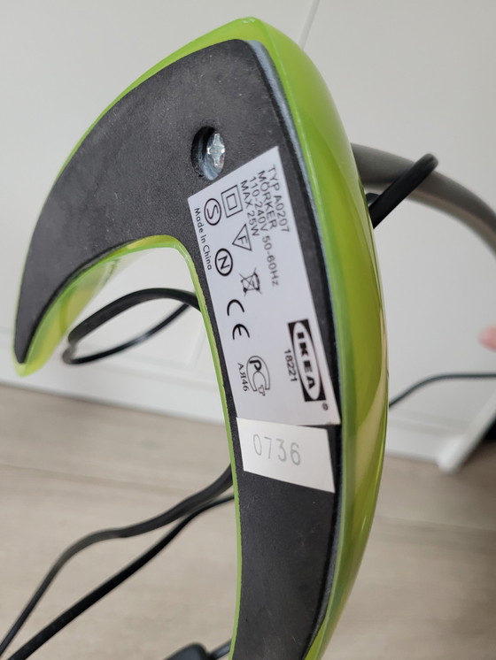 Image 1 of 6x Ikea Mörker Knut und Marianne Hagberg Schreibtischlampe