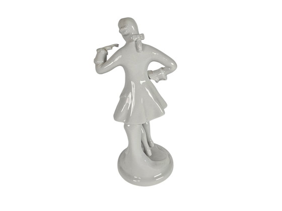 Image 1 of Royal Dux Bohemia - Porzellan - Statue eines Gentleman - 1940er Jahre