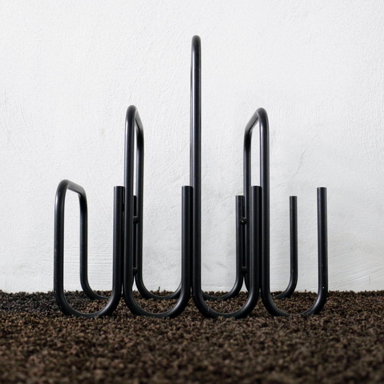 Image 1 of Modernistischer Zeitschriftenständer Entworfen von Ann Maes Veröffentlicht von Mace-Line, Belgien 1981