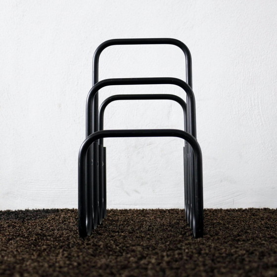 Image 1 of Modernistischer Zeitschriftenständer Entworfen von Ann Maes Veröffentlicht von Mace-Line, Belgien 1981