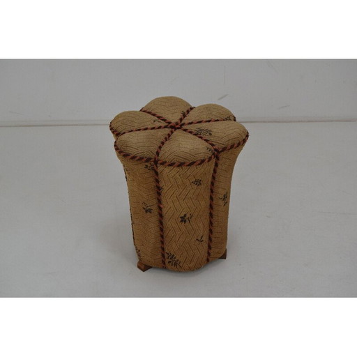 Mid-Century Design Art Deco Tabouret Fußbank, 1930er Jahre