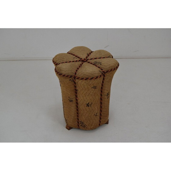 Image 1 of Mid-Century Design Art Deco Tabouret Fußbank, 1930er Jahre