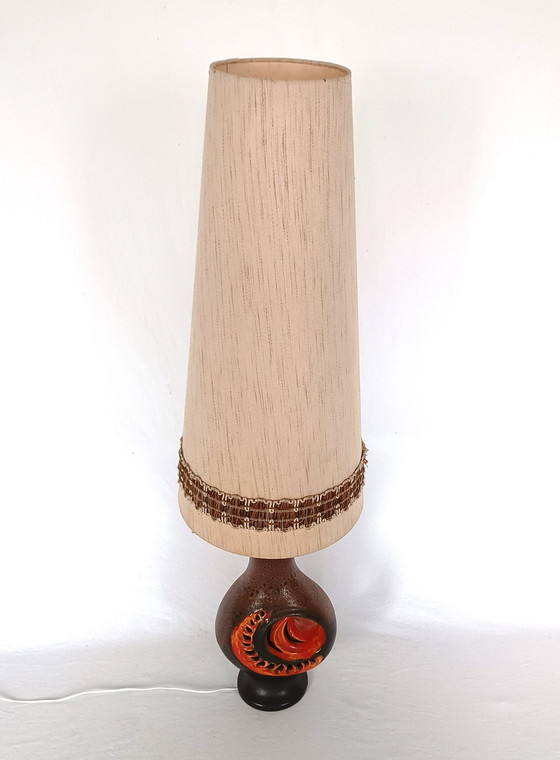 Image 1 of Herda Fat Lava Stehlampe mit Originalschirm