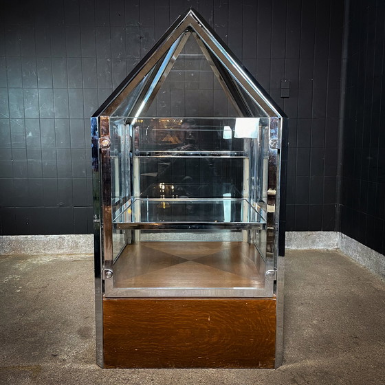 Image 1 of Vintage Obelisk Vitrine aus dem Beehive