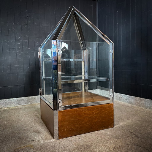 Vintage Obelisk Vitrine aus dem Beehive