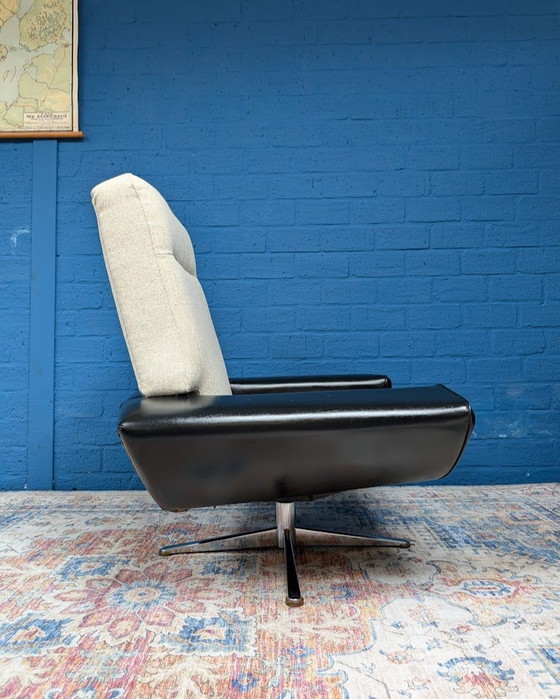 Image 1 of Vintage Space-Age Danish Design Sessel, Johannes Andersen, 1960er Jahre