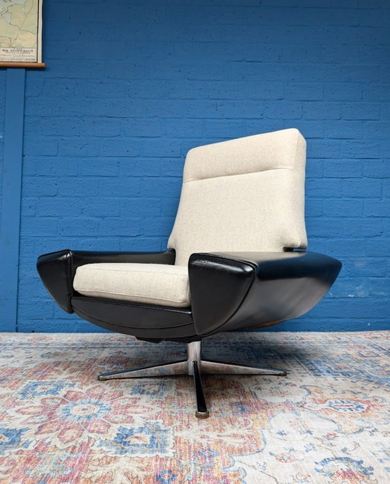 Image 1 of Vintage Space-Age Danish Design Sessel, Johannes Andersen, 1960er Jahre