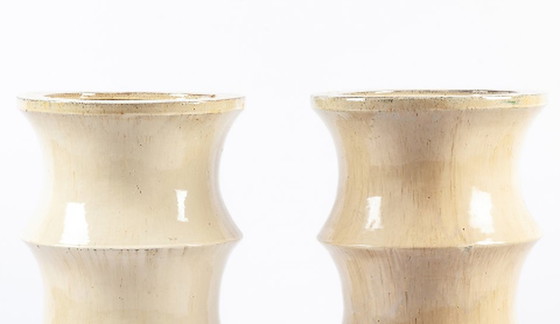 Image 1 of 2x Große Organische Bodenvasen