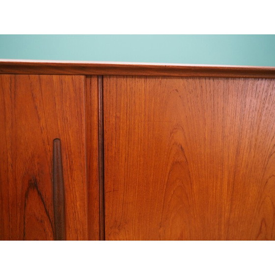 Image 1 of Hochwertiges Sideboard aus Teakholzfurnier, Dänemark 1960