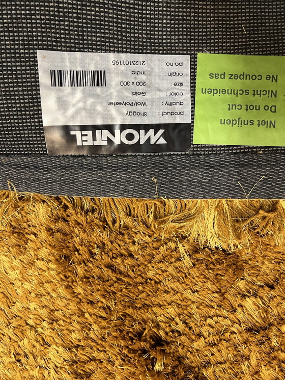 Image 1 of Neu Teppich In Verpackung Brinker Shaggy Gold