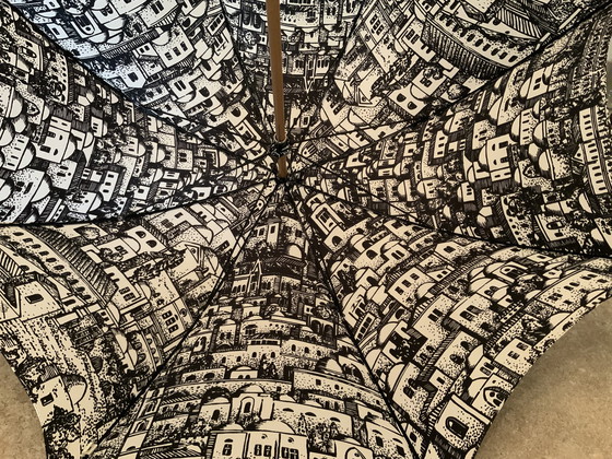 Image 1 of Fornasetti Gerusalemme Jerusalem Regenschirm