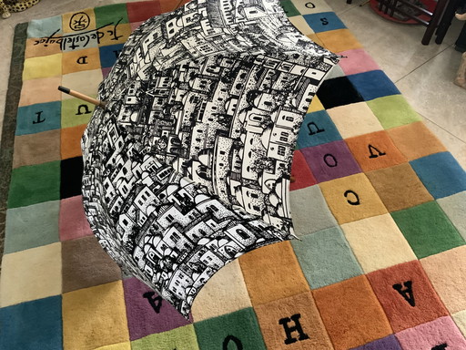 Fornasetti Gerusalemme Jerusalem Regenschirm