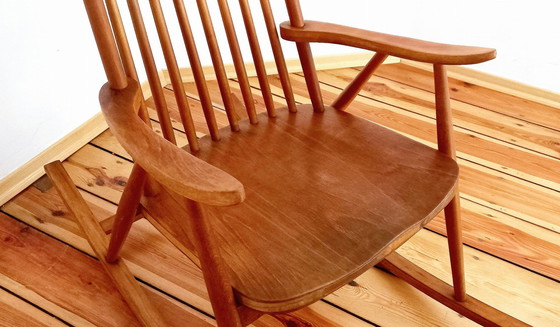 Image 1 of Schaukelstuhl Holesov, Tschechoslowakei 60er Jahre, Vintage, Retro