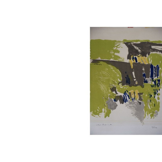 Image 1 of Farblithografie auf Van Gelder Zonen Papier von Jörgen Fogelqvist, Schweden 1980