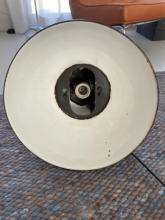 Image 1 of Vintage-Fabriklampe von Philips