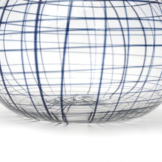 Image 1 of Vase aus Muranoglas "Gheno" von Rosanna Toso für Fratelli Toso, Italien 1980