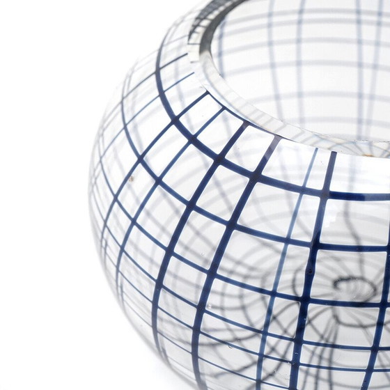 Image 1 of Vase aus Muranoglas "Gheno" von Rosanna Toso für Fratelli Toso, Italien 1980