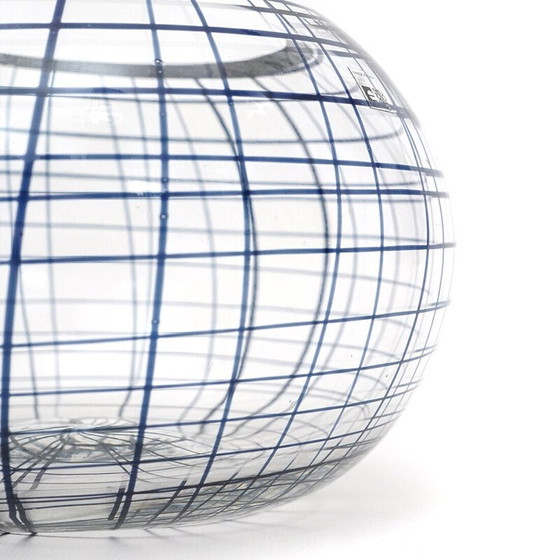 Image 1 of Vase aus Muranoglas "Gheno" von Rosanna Toso für Fratelli Toso, Italien 1980