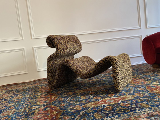 Image 1 of Vintage Leopard Lounge Chair