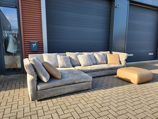 Minotti Kragen-Ecksofa von Rodolfo Dordoni
